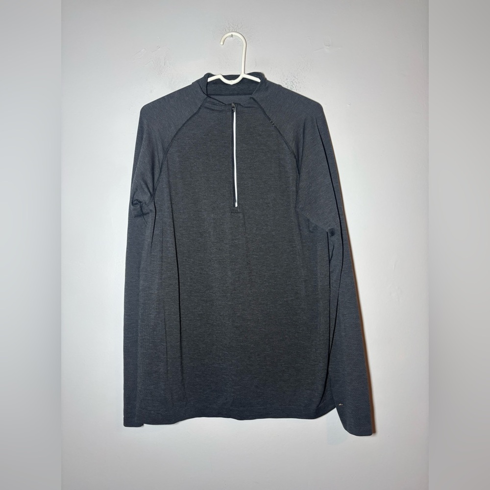 lululemon athletica Dark Gray Long Sleeve Shirt